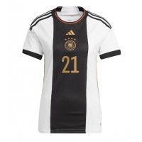 Tyskland Ilkay Gundogan #21 Fotballklær Hjemmedrakt Dame VM 2022 Kortermet